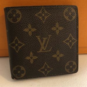 💯GENUINE LOUIS VUITTON Monogram Marco Wallet